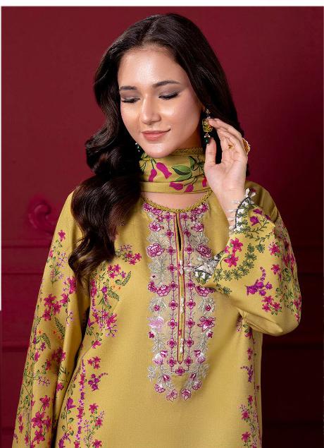 So Kamal | Luxury Lawn Unstitched Suit D#01