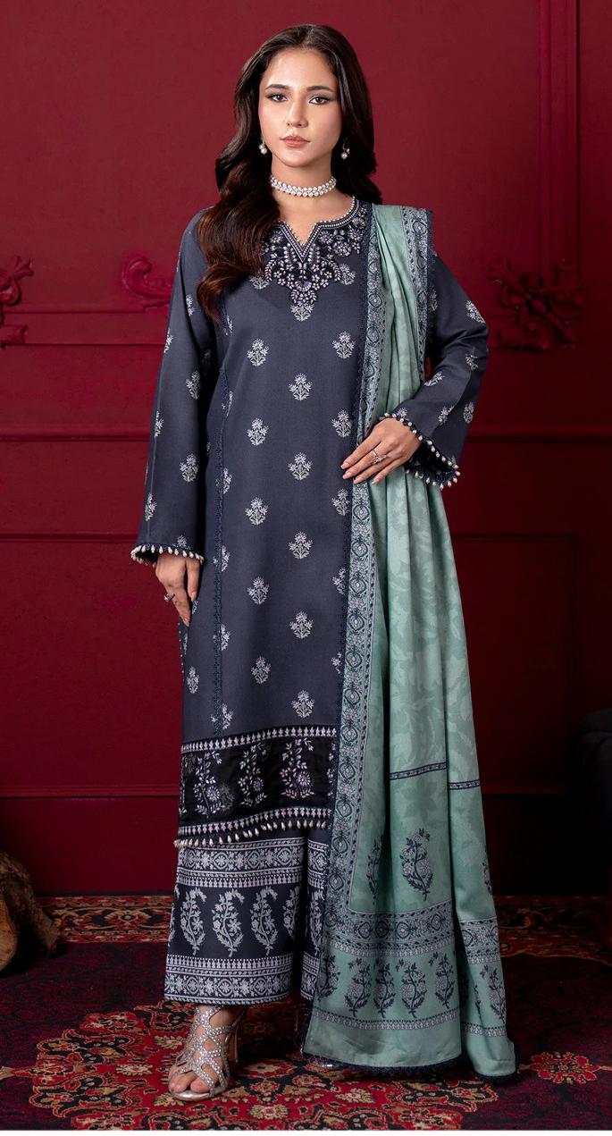 So Kamal | Luxury Printed Lawn Suit D#04